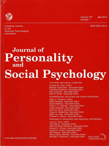 journal of personality and social psych