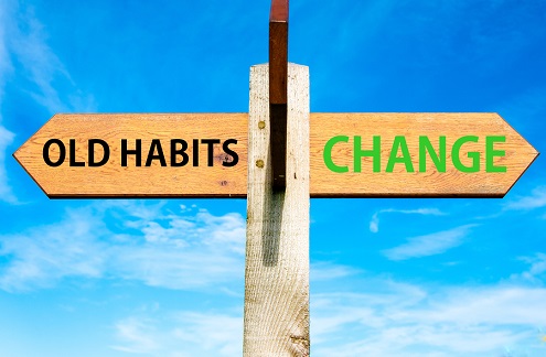 Old Habits versus Change messages